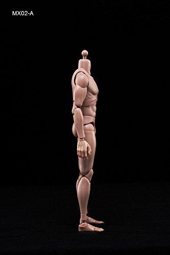 12-дюймовая мужская фигурка, модель тела, мускулистое мужское тело, подходит для головы, скульптура 1/6 (M)