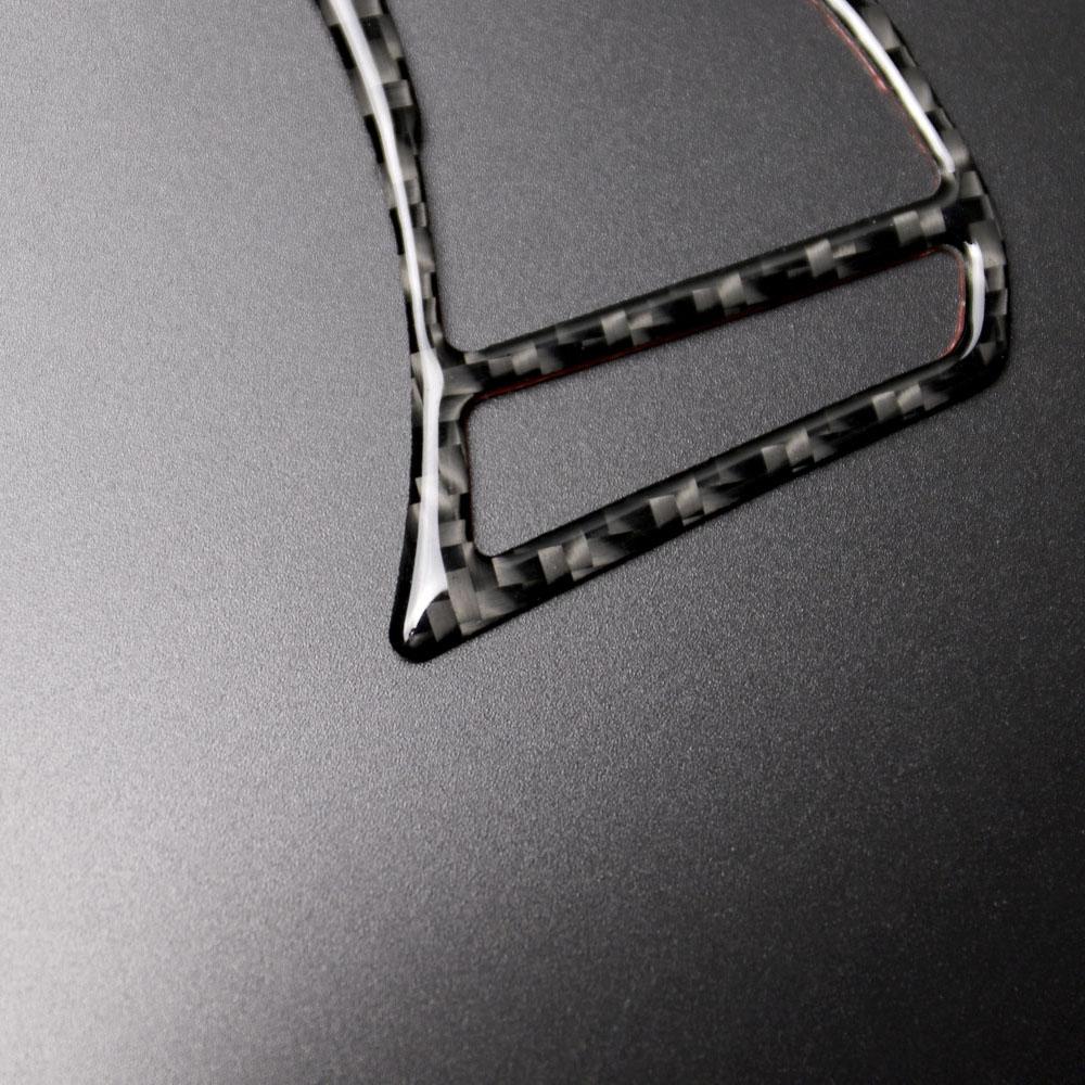 Для BMW 1 2 3 4 Серии 3GT F20 F21 F30 F32 F34 1 Пара Настоящее Углеволокно Кнопка Рулевого Колеса Автомобильные Наклейки