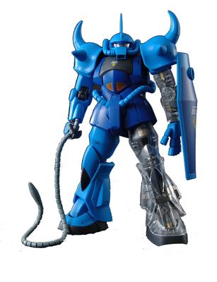 MG Gouf лимитированный прозрачный костюм 1/100 MS-07B Ver.2.0 (с частями) (Мобильный Гандам)