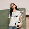 Li Ning Sports Life Collection T Shirt Women's Ivory AHSU712-1