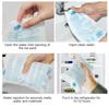 100ml-600ml 10pcs/set Reusable Ice Bag Dry Ice Gel Pack Ice Cooler Bag Insulated for Lunch Box Picnic Bag First Aid Pain Relief