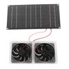 Солнечный вытяжной вентилятор для вытяжки воздуха, водонепроницаемый, 100 Вт, солнечный генератор, двойной вытяжной вентилятор для яхты на колесах