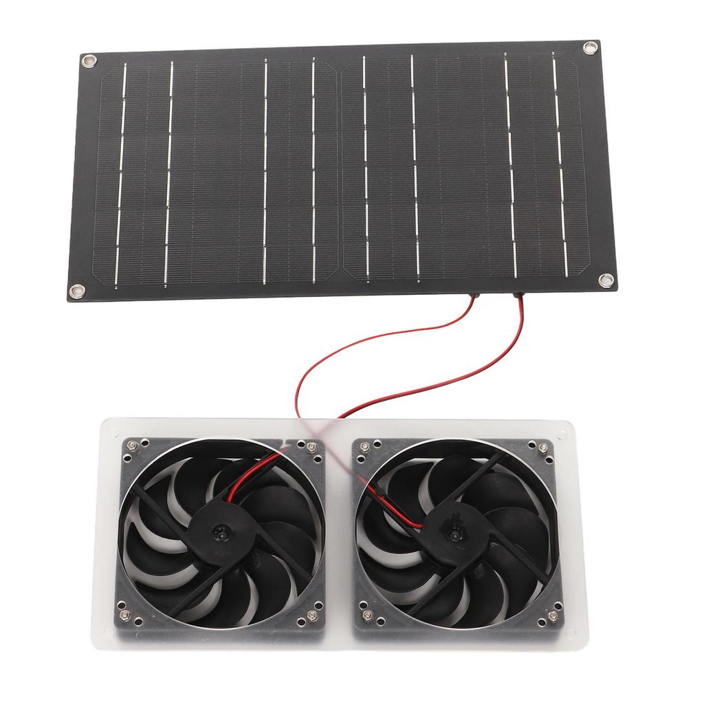 Солнечный вытяжной вентилятор для вытяжки воздуха, водонепроницаемый, 100 Вт, солнечный генератор, двойной вытяжной вентилятор для яхты на колесах