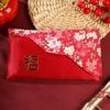 New Year Blessing Words Brocade Red Envelope Brocade Cloth Tassel Cloth Money Pocket HongBao Spring Festival New Year Money Bag