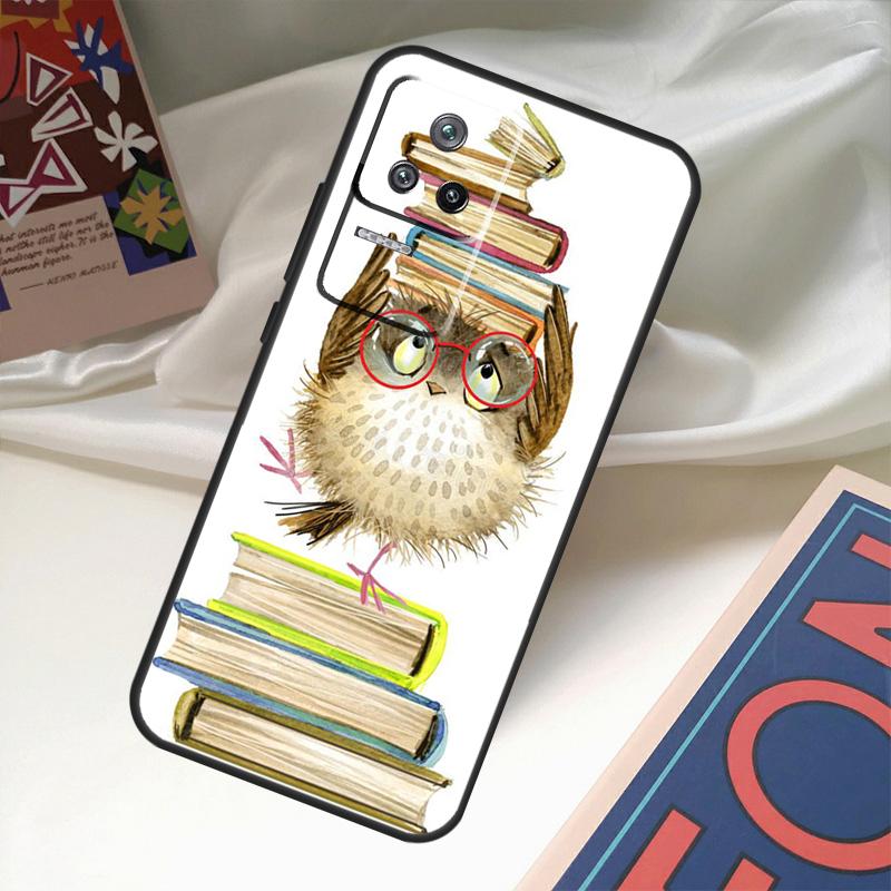 Милый мультяшный чехол с совой для Xiaomi 14 13 Ultra 12 Lite 11T 12T 13T Pro POCO M6 X3 X5 X6 Pro F3 F5 M5s