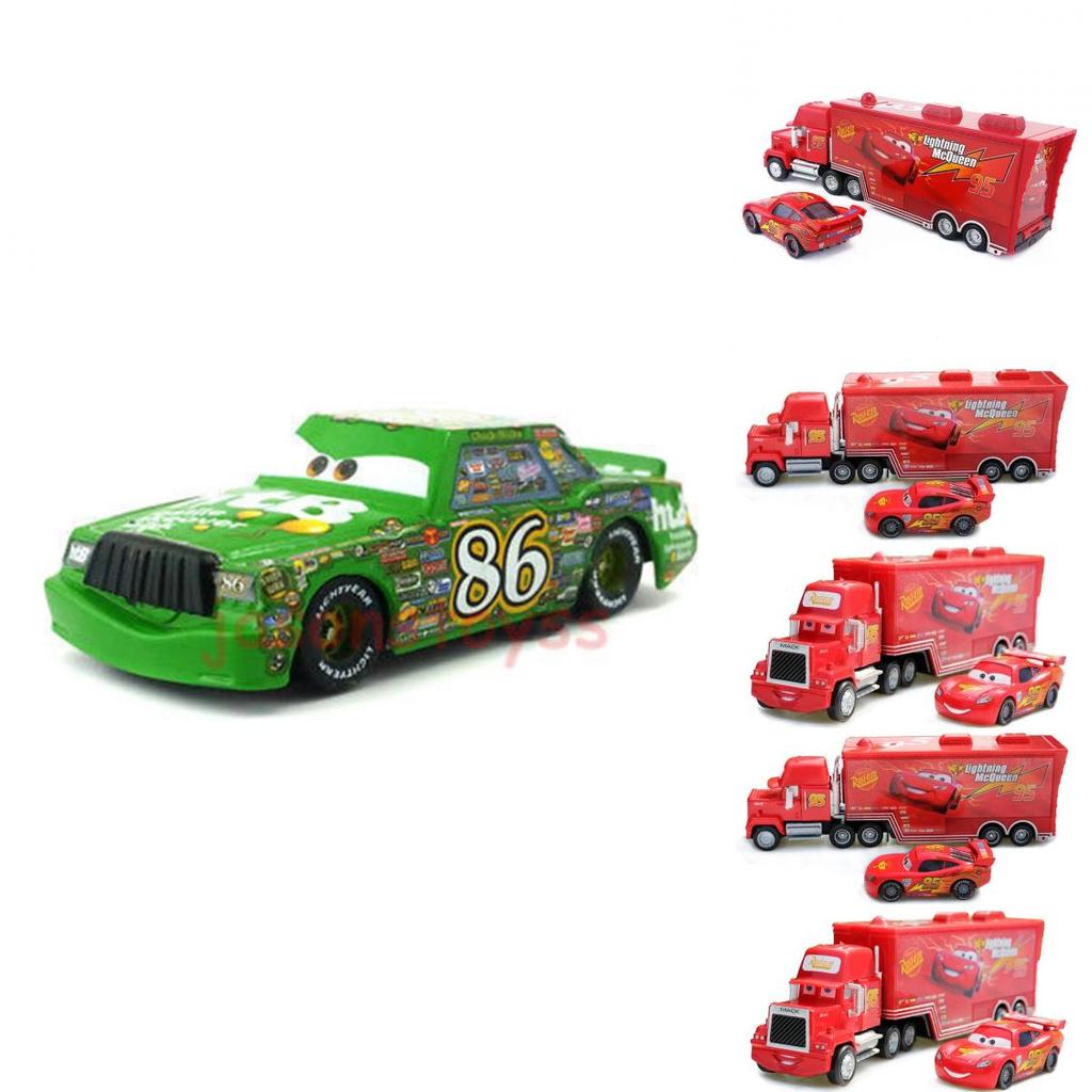 Disney Pixar Car No.95 Mack Racer's Truck Mcqueen 155 Model Kid Toys High-quality Craftsmanship