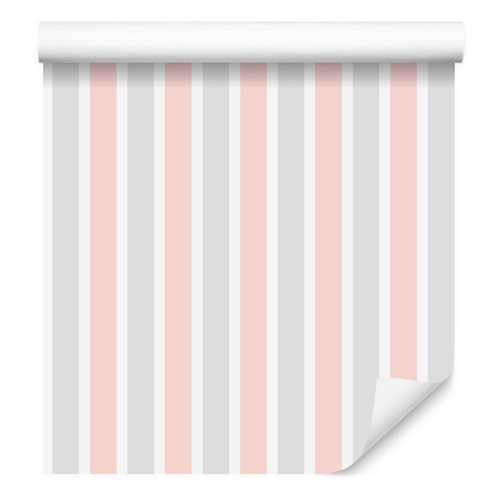 Stripes and pastel colors wallpaper for living room and bedroom 50x1000