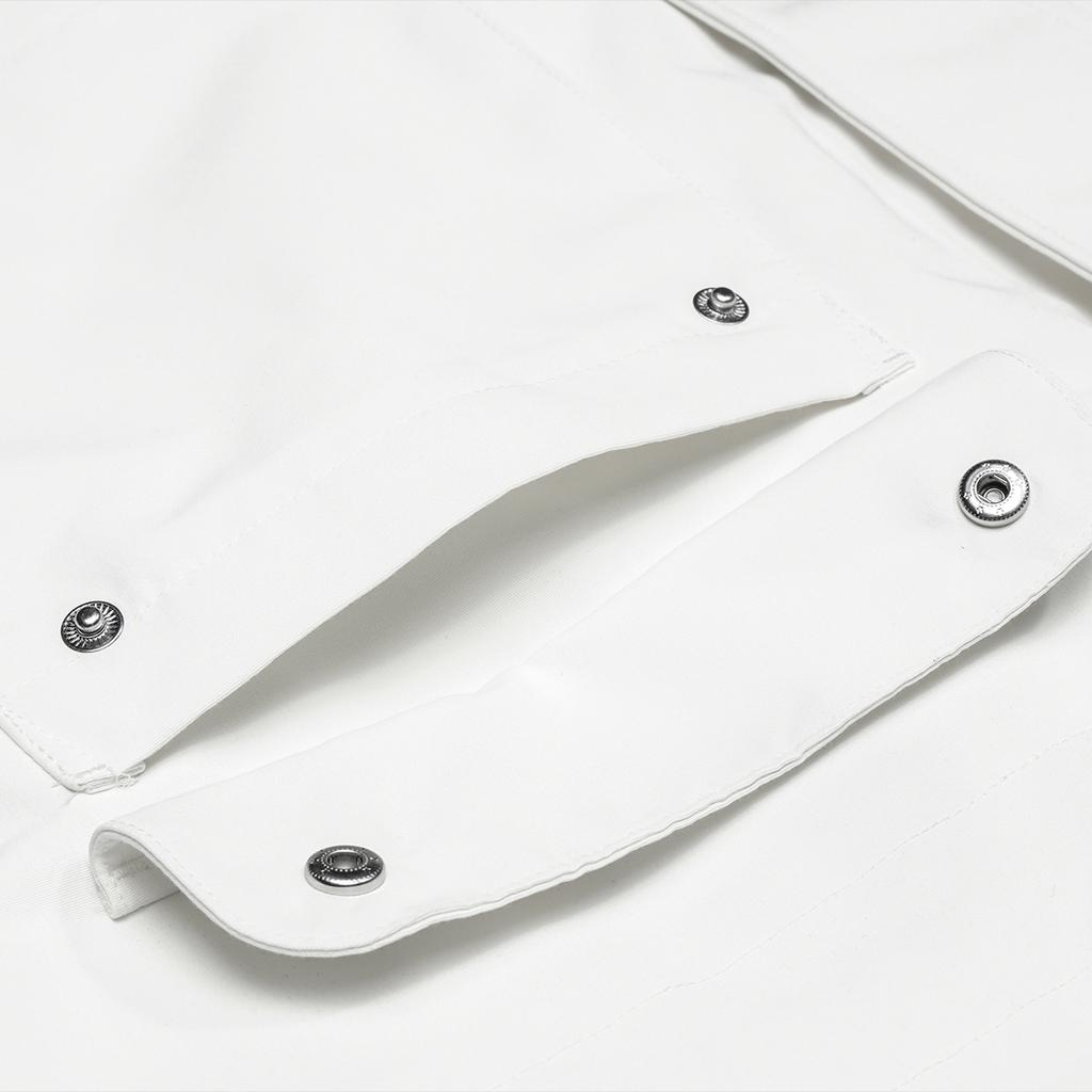 New FILA X THE MET Co branded Series Jacket Women's Porcelain White F11W348702F-IV