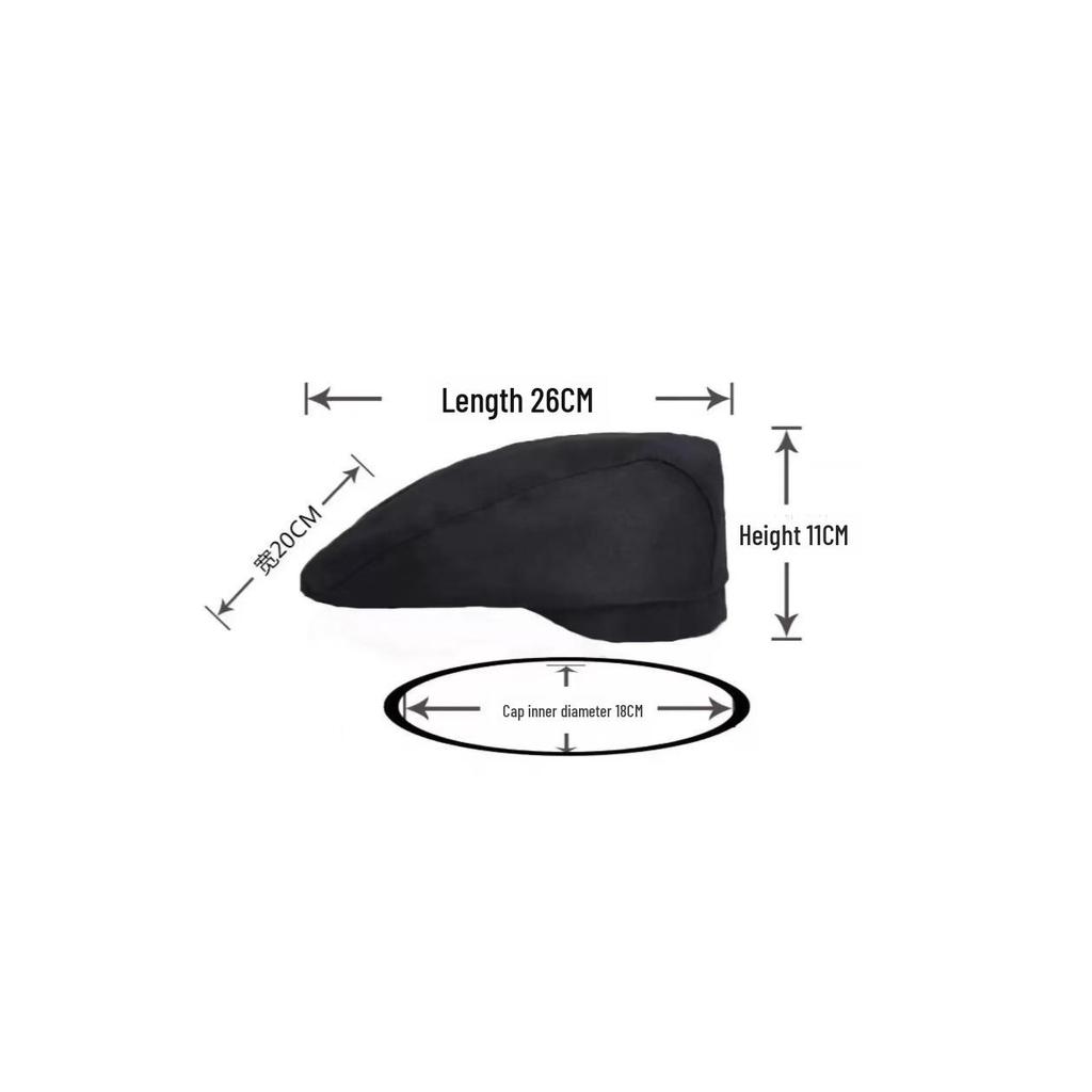Берет в стиле шеф-повара и пирата — идеально подходит для персонала отелей, кафе и ресторанов.