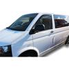 Дефлекторы воздуха - J&J AUTOMOTIVE - Volkswagen T5/T6 - Тонированный - Усиленный акрил - Простая установка