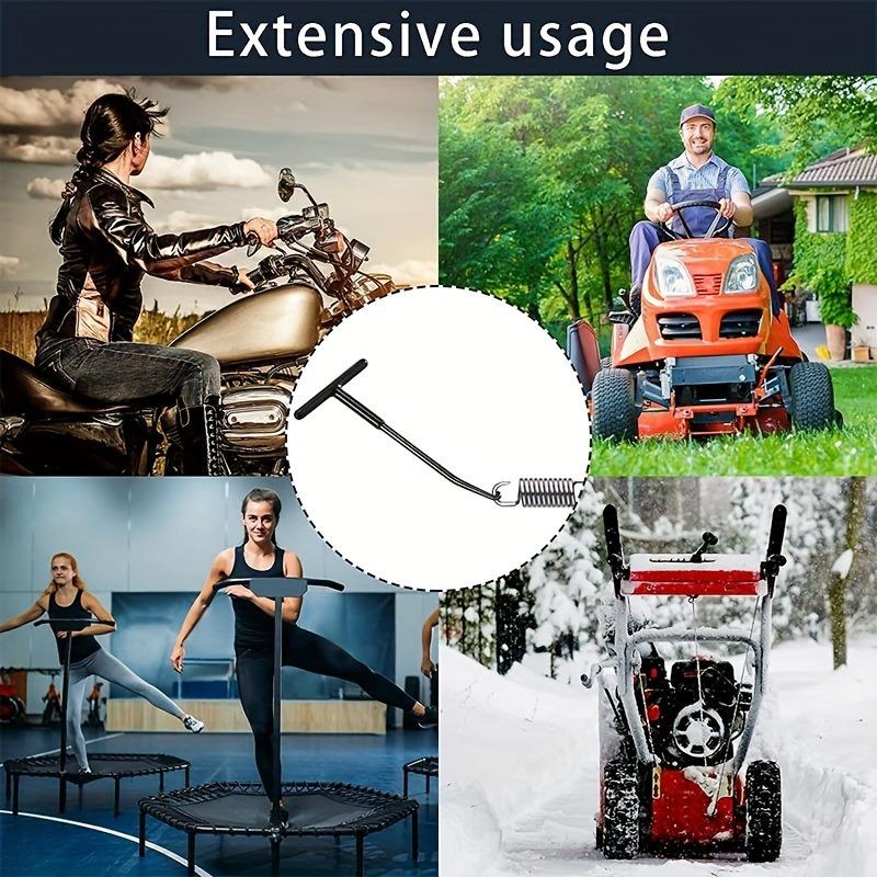 Пружинный крюк для выхлопной трубы мотоцикла Т-образный ручной съемник ремонтный инструмент универсальные аксессуары для двигателя