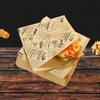 10/20/50 листов упаковочной бумаги для пищевых продуктов, дизайн газеты, сэндвич, бургеры, картофель фри, жареная пищевая упаковочная бумага, коврик для тарелок, вощеная бумага с маслом