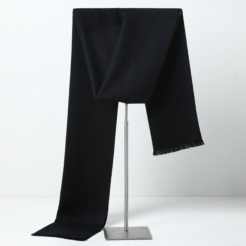 Designer Brand Plaid Men Scarves Winter Warm Cashmere Scarf Men's Pashmina Shawl Business Long Wraps Christmas Gift for Man