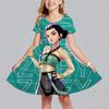 Платье для девочек Летняя детская одежда Huntrix Kpop Охотники на демонов Платья принцессы Модная детская вечеринка Выступление День рождения