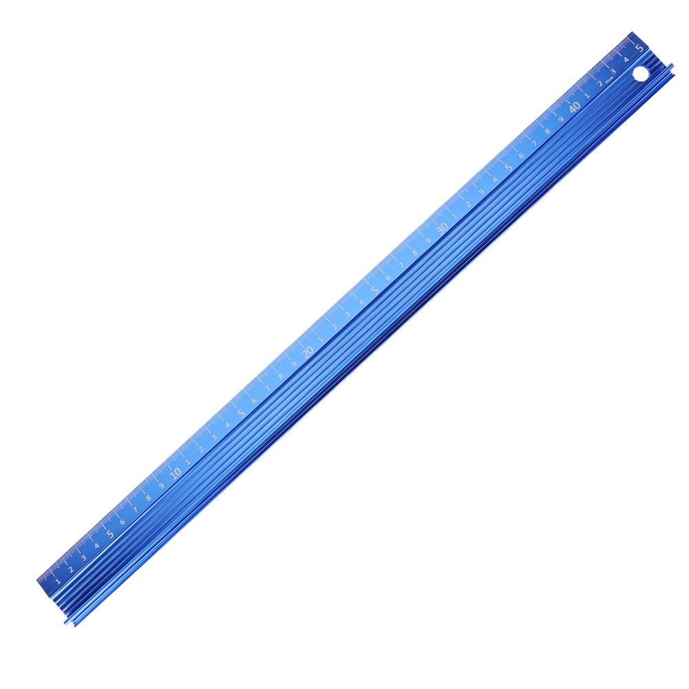 20 см 30 см 45 см 60 см L-образная режущая линейка металлическая ремесленная линейка безопасная противоскользящая линейка из алюминиевого сплава измерительный чертежный инструмент