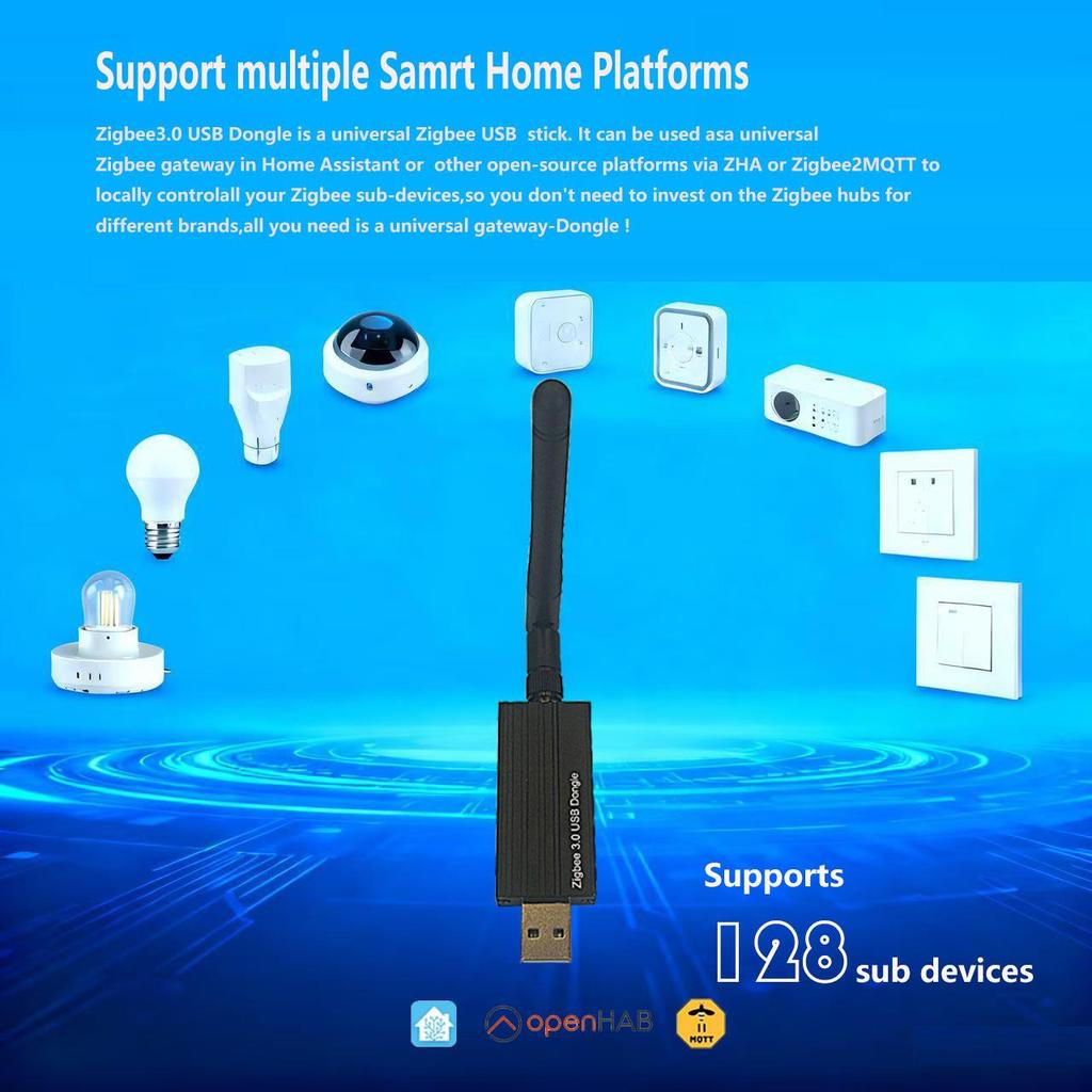 ZBDongle-P USB-донгл Zigbee 3.0 для Home Assistant