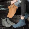 2024 Ретро-сапоги, мужская обувь из натуральной кожи, большие мужские туфли с высоким берцем