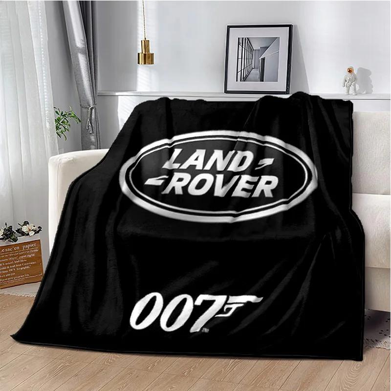Роскошное HD модный тренд Спортивный автомобиль L-LAND ROVER Логотип Плед - Идеально для Детей в Подарок Диван Кровать Офис Отель Декор