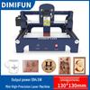 Мини-лазерный гравер-резак DIMIFUN D9 для металла и DIY-проектов