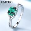 UMCHO, изящное нежное женское кольцо с камнем