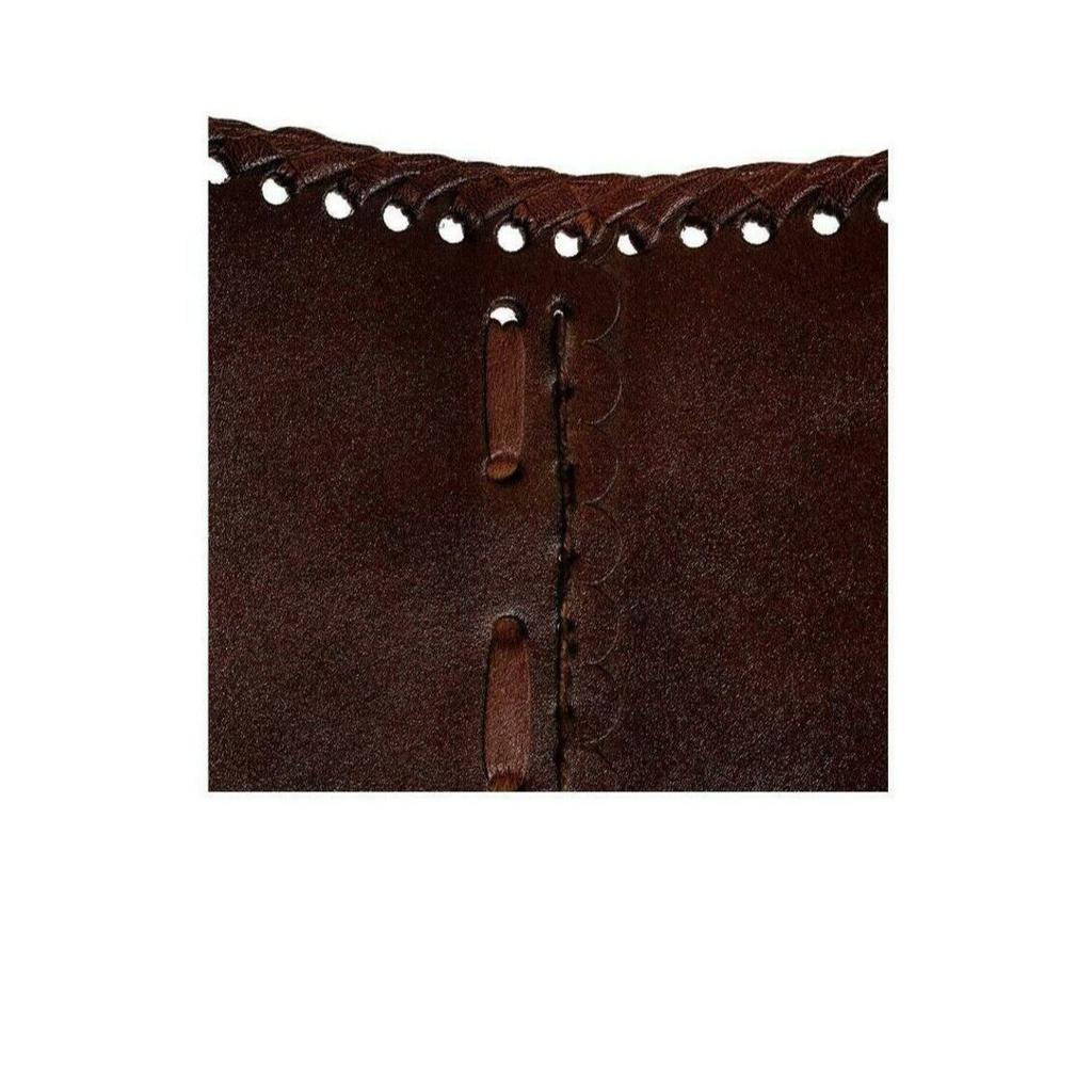 Rustic Vintage Handcrafted Brown Genuine Leather Relax Arm Butterfly Chair