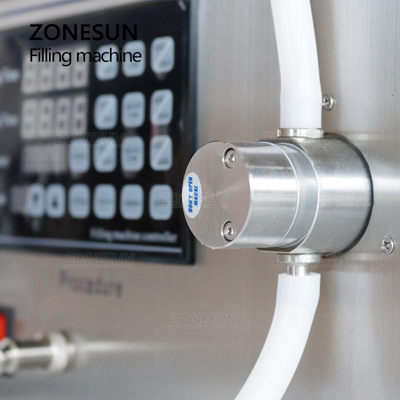 ZONESUN Машина для розлива жидкостей ZS-YG1 Одноголовочная Магнитный насос Наполнитель для бутылок с водой, напитками, соками, духами Поставка 5-3000 мл