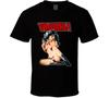 Vampirella Комикс Сексуальная Женщина Футболка Классическая Черная Унисекс S-5XL 1V0393 Унисекс Футболка