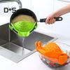 Удобный дренажный фильтр для овощей, нескользящий, полезный дренажный фильтр для фруктов и овощей, перегородка фильтра