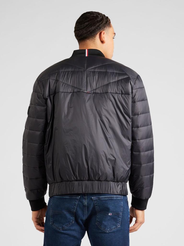 Зимняя куртка Tommy Hilfiger Water Repellent Packable Quilted Bomber Jacket (MW0MW33731) черный