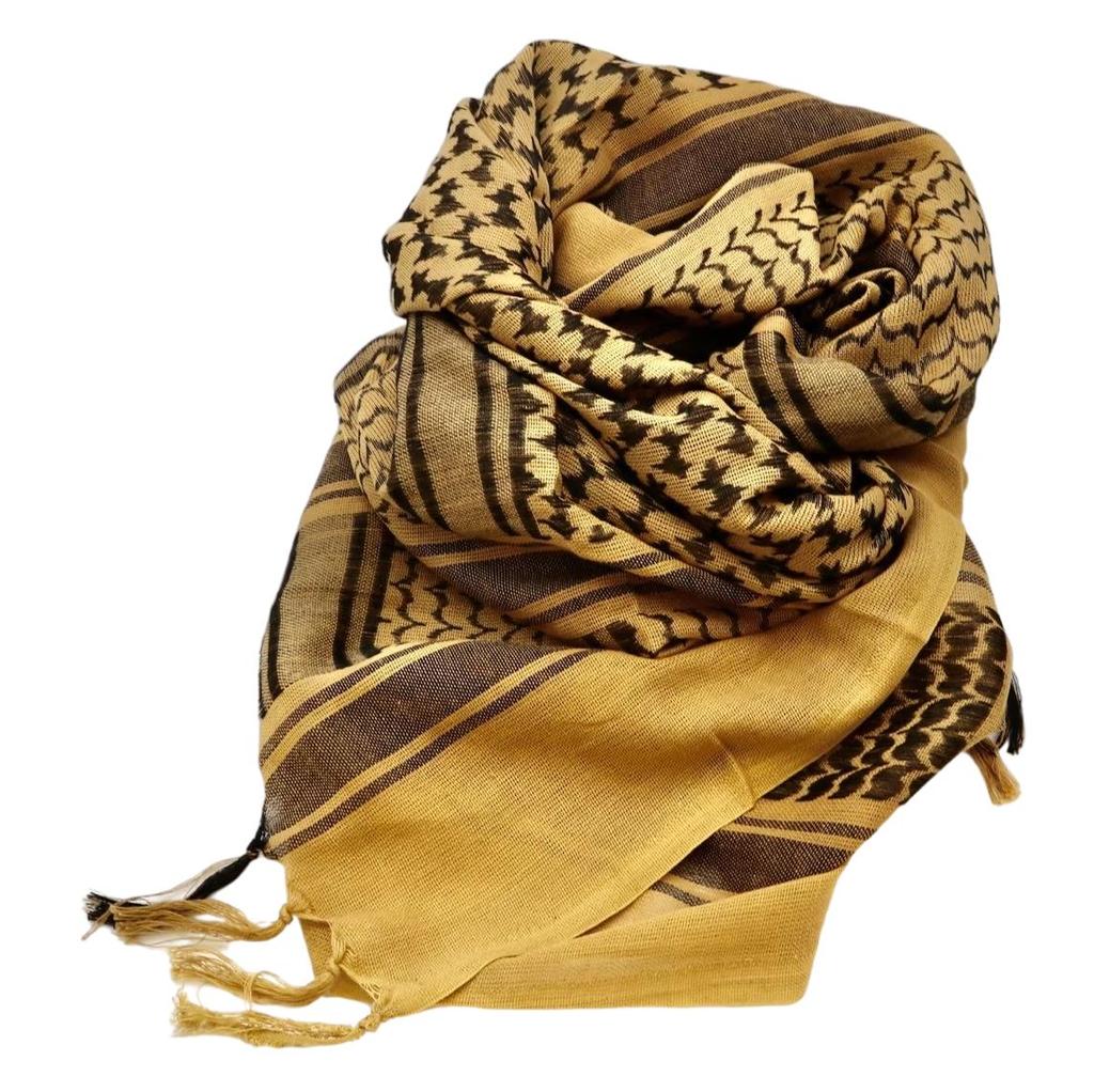 Cotton Camouflage Net Scarf Polyester