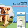 GPS-трекер для домашних животных против потери, совместимый с Bluetooth, отслеживание в реальном времени, ошейник для собаки и кошки, устройство для поиска, глобальный трекер местоположения в реальном времени