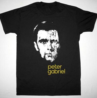 Винтажная футболка PETER GABRIEL III 1980 года, размеры S-4XL