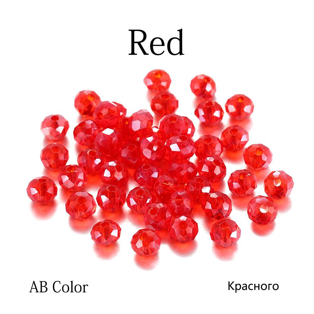 70-300 шт. 3/4/6/8 мм полупрозрачные чешские хрустальные стеклянные бусины граненые красочные бусины-разделители для DIY браслетов принадлежности для изготовления ювелирных изделий