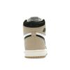 Женские кроссовки Air Jordan 1 Retro High OG Latte коричнево-черные Legend-Medium-Brown FD2596-021