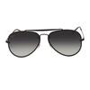 Ray-Ban Letter Logo Aviator Sunglasses Unisex sunglasses Black RB3584N1531161