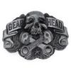 Gear Head Belt Buckle Piston Skull Ghost Locomotive