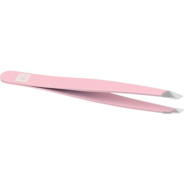 Accessoire De Beauté - ILU - Ilu Slant Pinzas Pink - Acier Inoxydable - Rose - Unisex