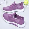 Summer Hollow Breathable Cloth Shoes with Mesh Surface, Soft Sole, Anti Slip, Versatile Casual Sports Women's Shoes