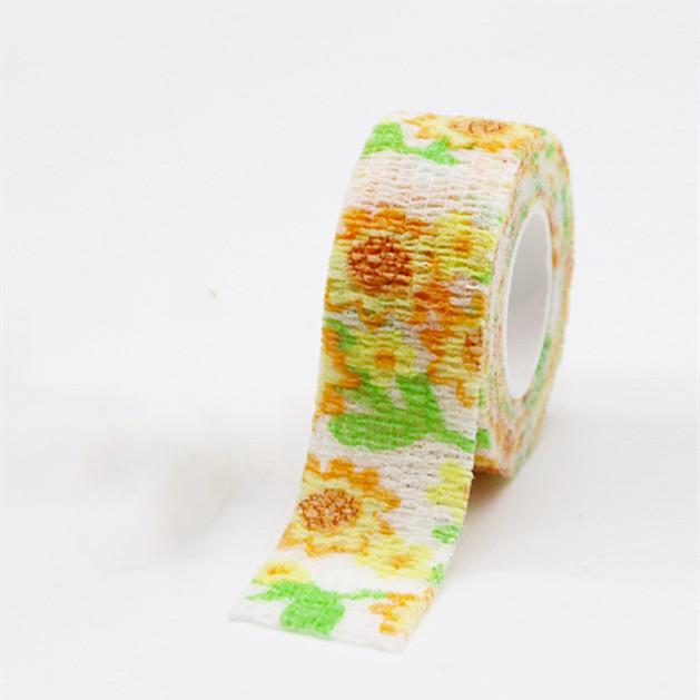 1 рулон самоклеющейся эластичной повязки, эластопласта, спортивной оберточной ленты, защитной ленты для кожи, повязок, повязок на раны, повязок для первой помощи