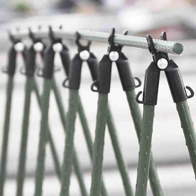 5 шт., аксессуары для навесов и столбов, зажим для быстрого сада, стальная труба для восхождения, опора для растений, набор кронштейнов