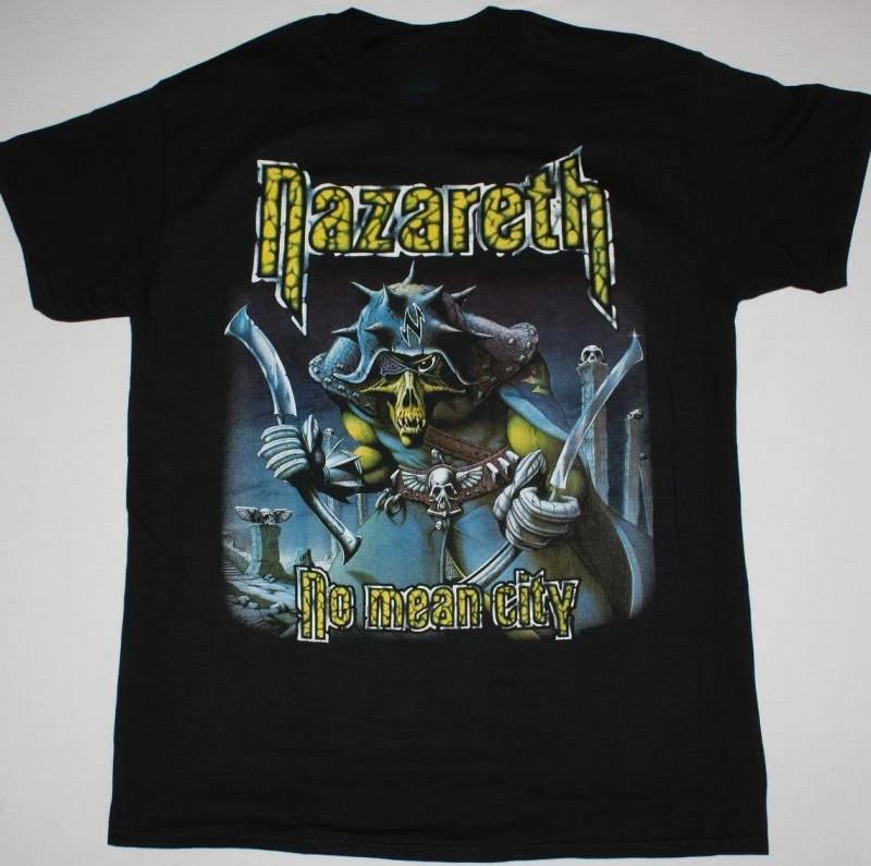 Vintage No Mean City Nazareth Black All Size Tee Shirt