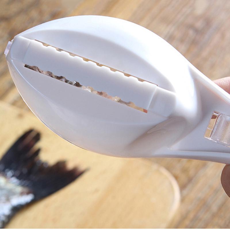 Креативные инструменты для чистки рыбы, кухонные принадлежности, пластиковые скребки, весы, кухонные аксессуары