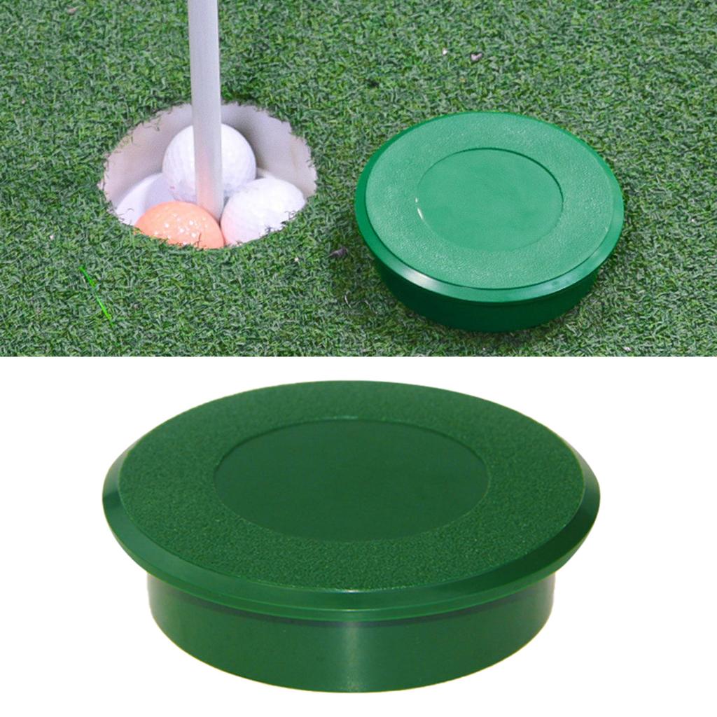 Golf Green Hole Cup Cover Golf Practice Training Aids for Outdoor Backyard Golf Cup Cover Golf Hole Putting Green Cover
