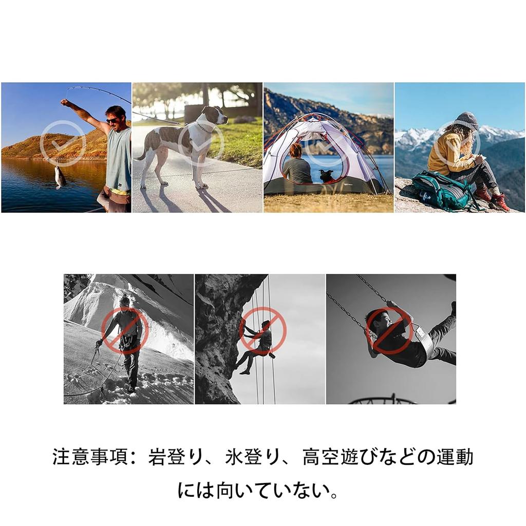 TRkin Climbing Spiral Lock for and Utility and Dog Leashes Heavy-Duty Buttons, 5-Piece Set, Auto-Locking D-Shaped Hammocks, Swings, Camping, Trekking,