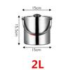 wine beer Cocktail cooler bucket black Gold Ice Bucket Beer Stainless Steel Wine Ice pail Cooler Box Bucket barrel KTV Bar tool