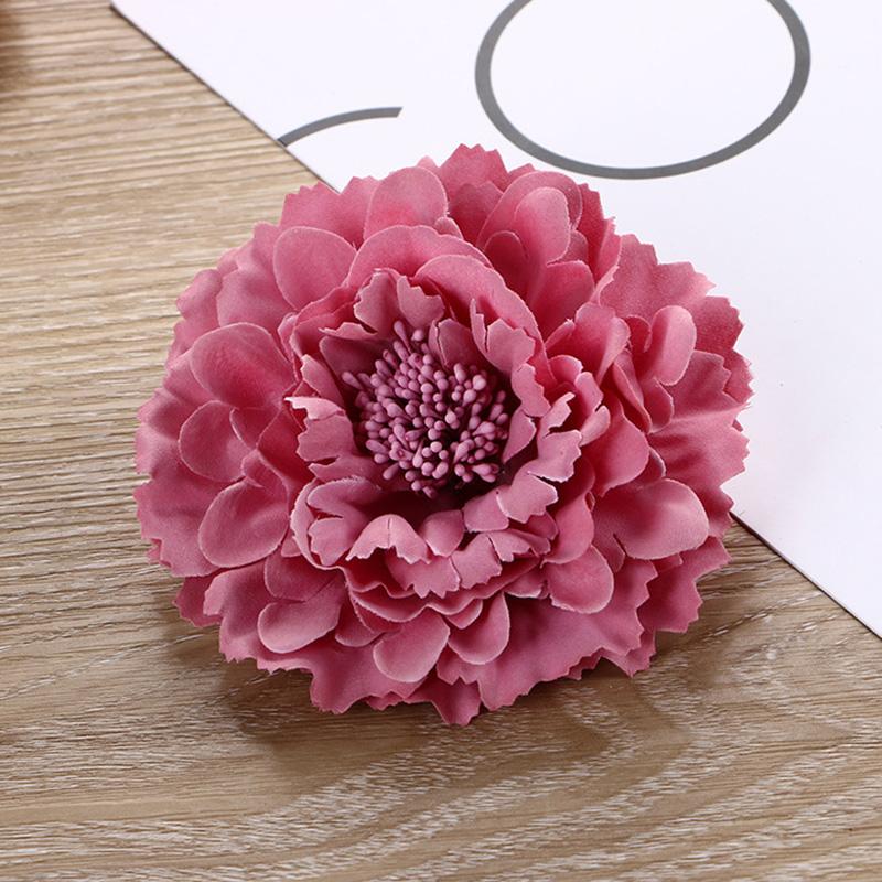 11cm Korean Fabric Rose Flower Brooches for Women Elegant Corsage Scarf Buckle Shirt Collar Pins Fashion Jewelry Wedding Brooch