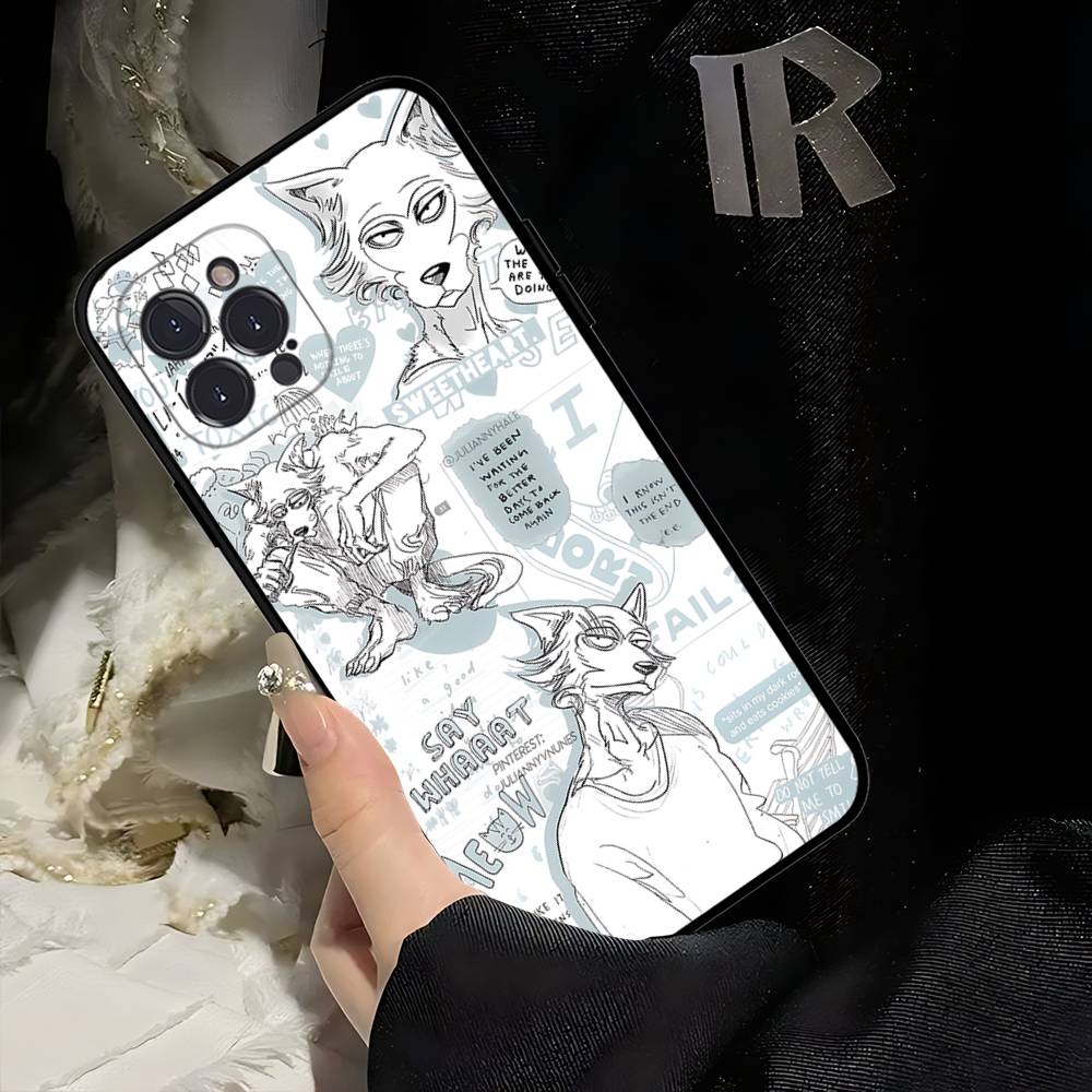 Классическое японское аниме B-Beastars Для iPhone 17 16 15 14 11 12 13 Pro Max Plus Чехол Милое Арт Покрытие для Телефона