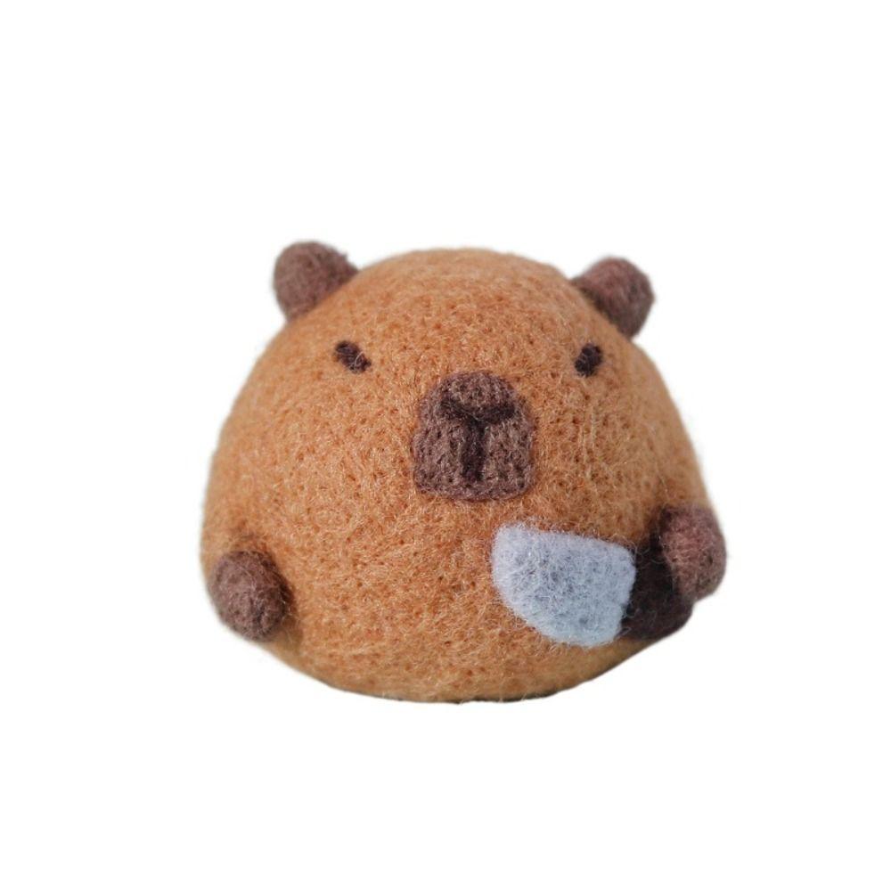 DIY Animal Felting Kit Handmade Wool Felt Gift Pendant Water Lazy Wool Felt Beginner