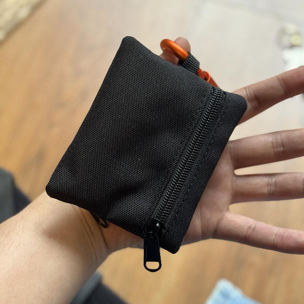 Многофункциональный мини-держатель для удостоверения личности, мужской и женский банковский ключ, кредитная карта, автобус, метро, спортивный чехол на молнии со шнурком