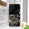 Абстрактный Чехол для Телефона с Забавным Рисунком Призрака для Samsung Galaxy A56 A42 A14 A55 A16 A54 A36 A53 A52 A51 A06 A04 5G Мягкий Чехол Y2K
